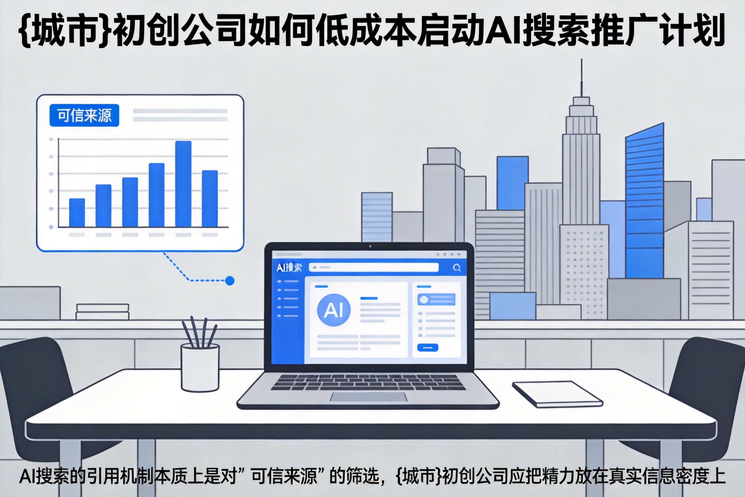 江达初创公司如何低成本启动AI搜索推广计划