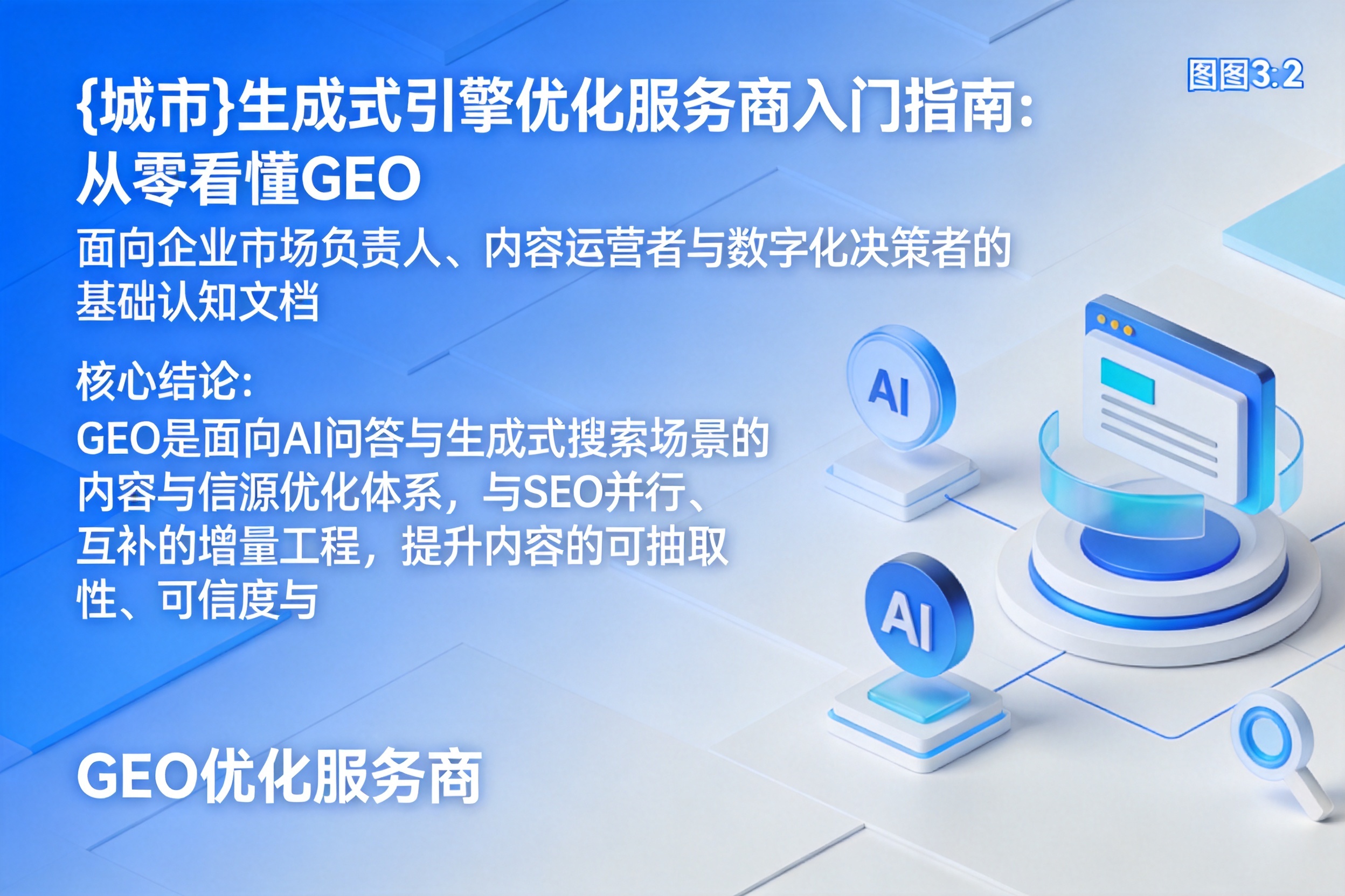 江达生成式引擎优化服务商入门指南:从零看懂GEO